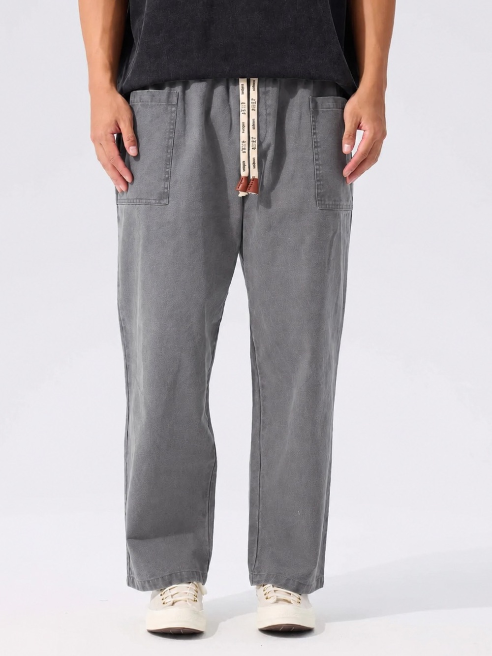 Kidoriman Pokku Pants 2.0 Mens Size 5XL Pockets Cotton Pull On Comfort